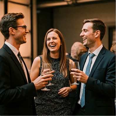 Guests enjoying event